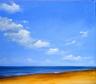 'Beach #1', oil on canvas © Ann Scott, Boston, USA
