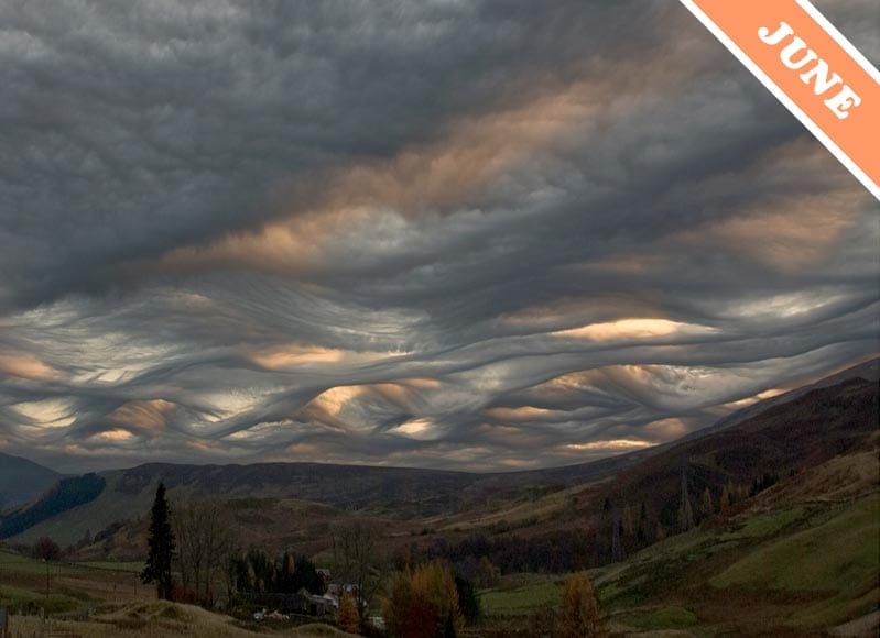 altocumulus undulatus asperatus