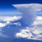  A fearsome sight: a flat-topped cumulonimbus  Photo: ALAMY  