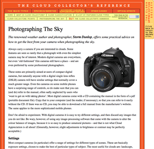 Photographing The Sky