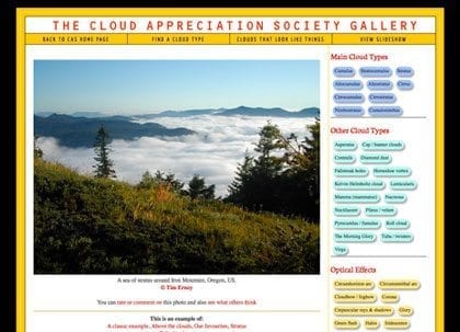 The Cloud Appreciation Society Photo Gallery