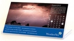 WeatherNet Calendar © Weathernet Ltd