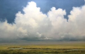 Incoming Storm on Cape Cod, Oil on Linen, 14 x 22 by Materese Roche