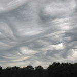 Asperitas clouds over Erm, The Netherlands. Photo credit: © Nienke Lantman, Cloud Appreciation Society Member 24009.