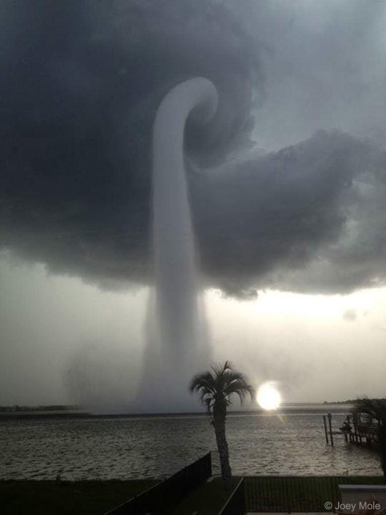 Waterspout in Florida Cloud Appreciation Society