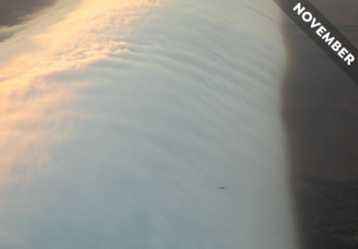 Cloud of the Month, Nov 2023, © Michael Zupanc.