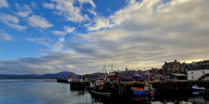 Altocumulus over Stromness, Orkney by Simon Cuzner