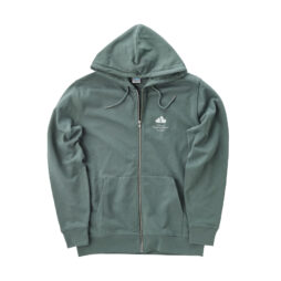 CAS Hoody in Green Bay with Pale Green Logo