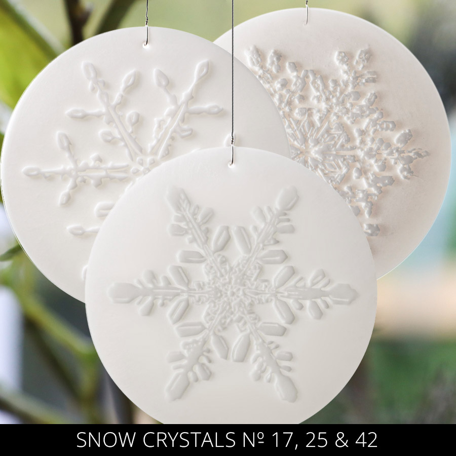 Porcelain Snow Crystals