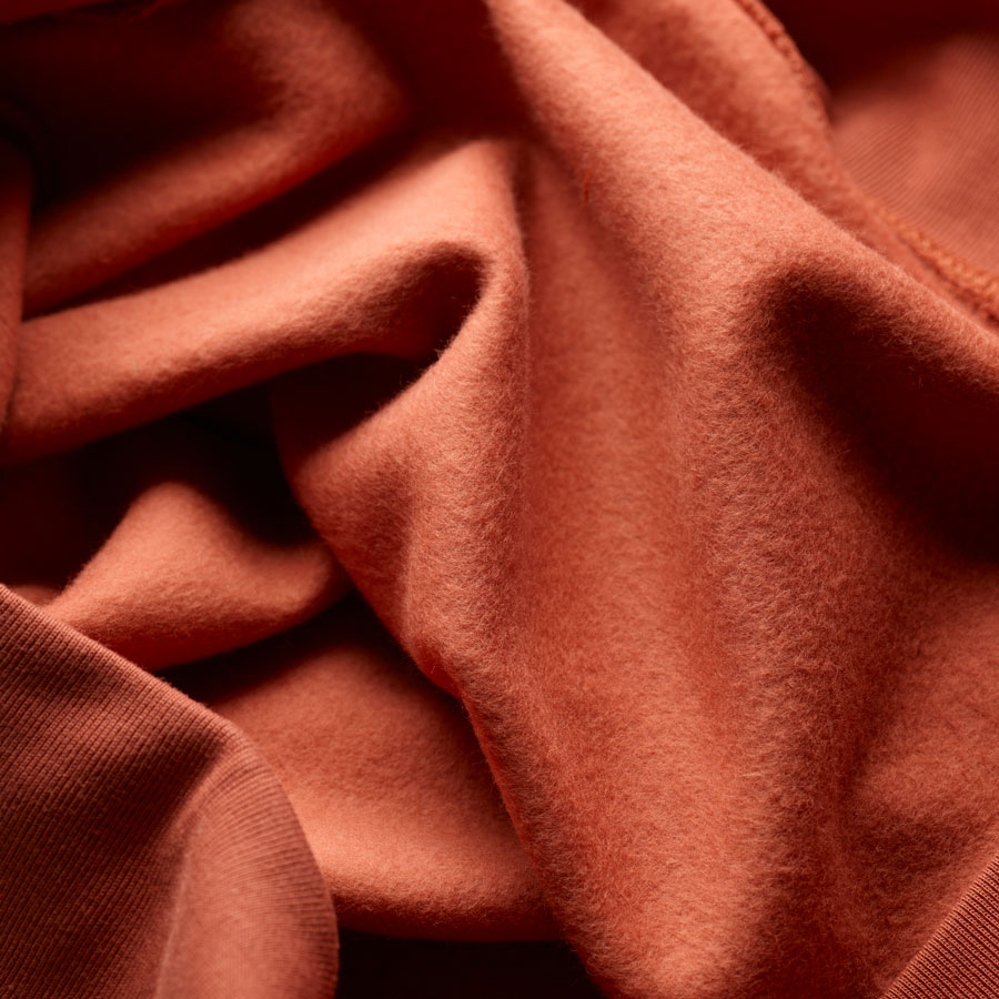 CAS Sweatshirt in Heritage Brown With Dove White Logo - Image 4