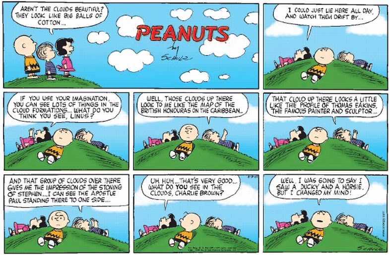 Comics-Peanuts-CloudWatching