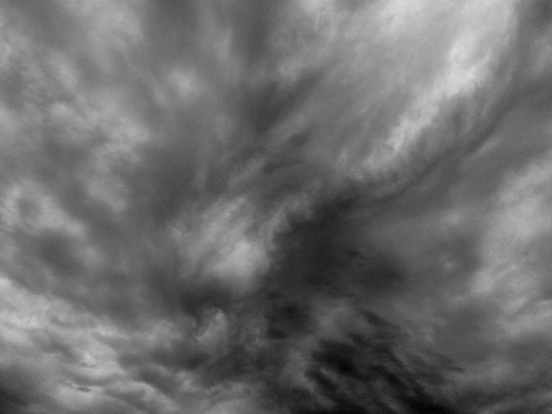 Wild Skies of Yesterday Afternoon_BW