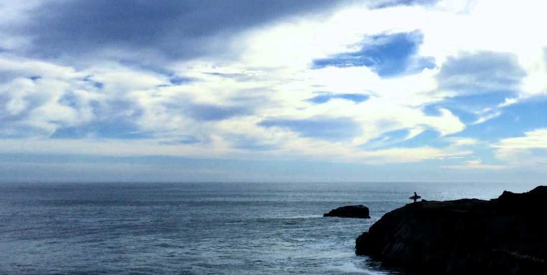 Land's End_Santa Cruz Surfer Silhouette